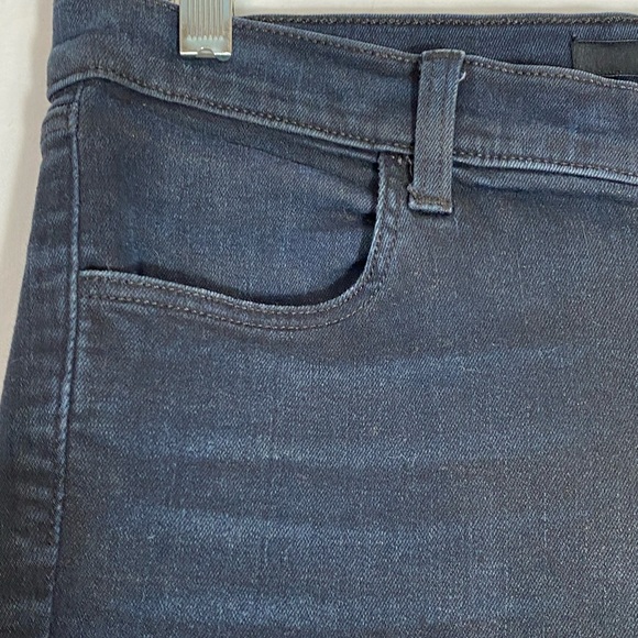 J Brand Alana High Rise Crop Skinny Jeans size 31 zip front zip ankle dark wash - Picture 7 of 16